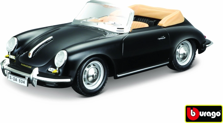 Bburago Porsche 356B Cabrio 1961 v mierke 1:24
