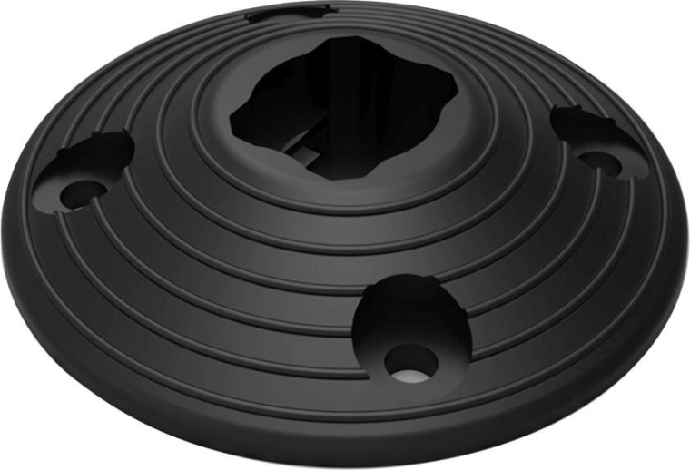 Kruhová odnímateľná základňa pre flexibilný vymedzovací stĺpik, ABS, priemer 200 × 50 mm