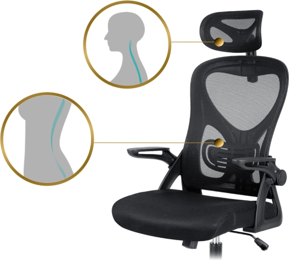 Ergonomická opora krku a driekovej oblasti