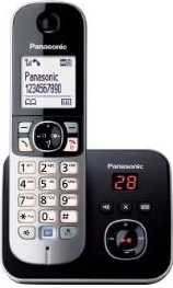 Bezdrôtový telefón Panasonic DECT KX-TG6821 čierny