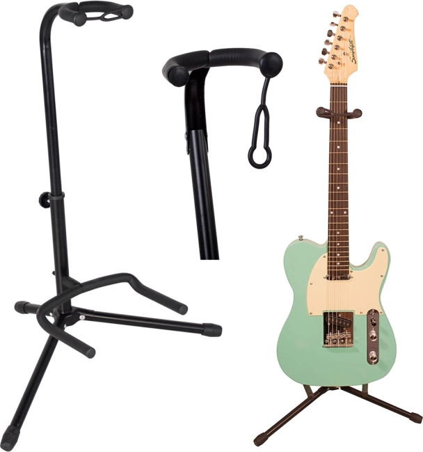 Gitarový stojan nastaviteľný gitarový stojan