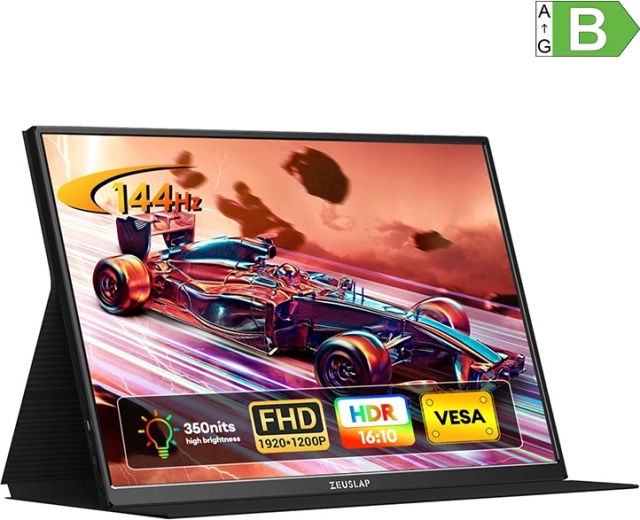 Prenosný monitor ZEUSLAP P16 Ultra 16" WUXGA 144 Hz
