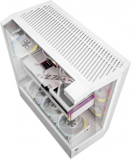 Tri strany z tvrdeného skla a ARGB efekt