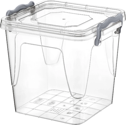 Štvorcový úložný box Multi Box 3,7 l