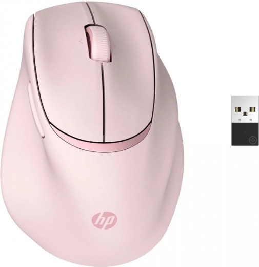 Ergonomická myš HP Tilt 720M ružová