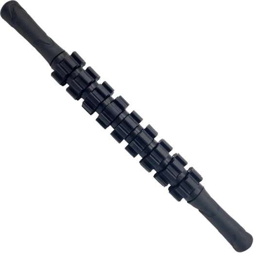 Merco masážna rehabilitačná tyč Roller Stick 47,5 cm čierna