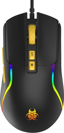 Myš s DPI 1000–7200 a RGB efektmi