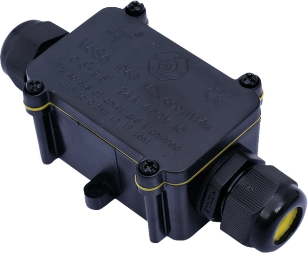 Solight vodotesná prepojovacia krabička IP68 pre káble 4–11 mm