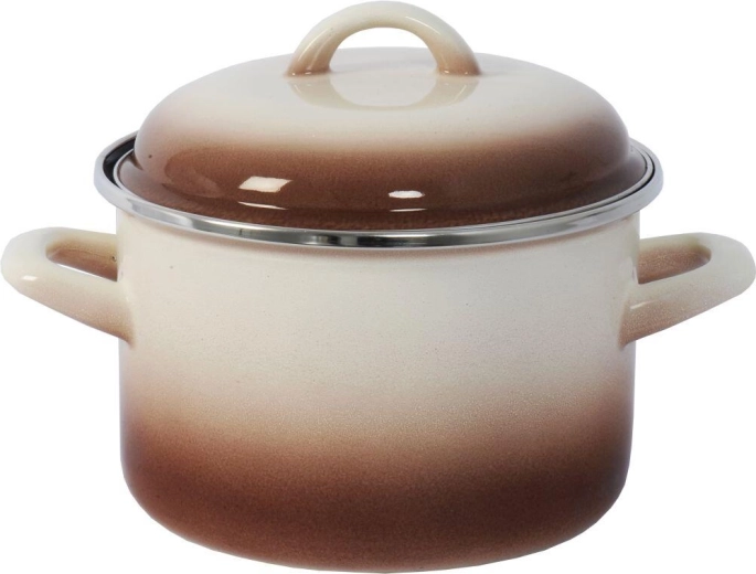 Hrniec s pokrievkou 16 cm, 2 l CAPUCCINO