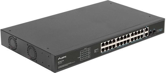 Režim Extend 250 m + VLAN separácia