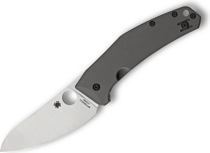 Zatvárací nôž Spyderco SpydieChef, titán, satin, 8,4 cm
