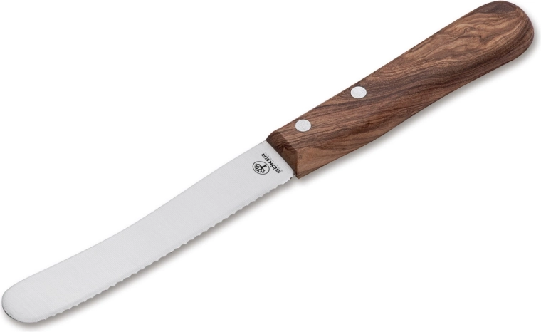 Nôž na maslo a pečivo s olivovým drevom BÖKER Manufaktur Solingen Classic 11,4 cm