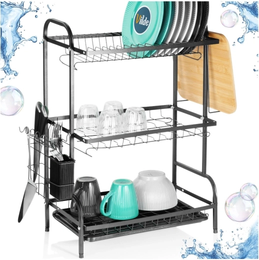 Odnímateľný košík na príbory a držiak na dosku na krájanie