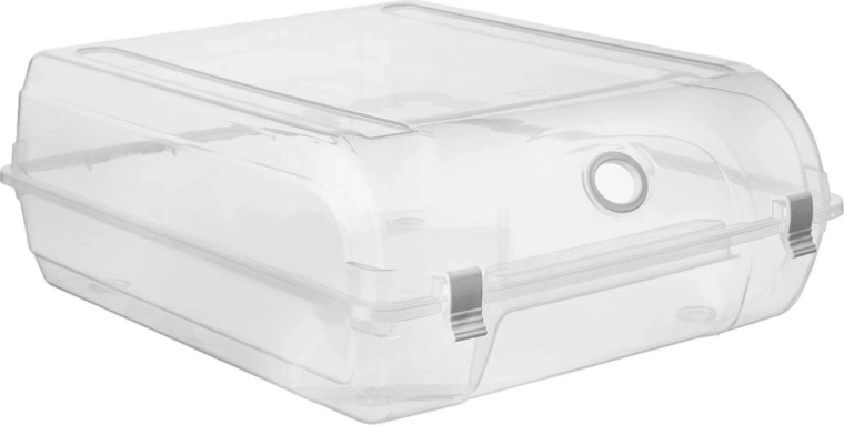 Bezpečné uzavretie s vetracím otvorom