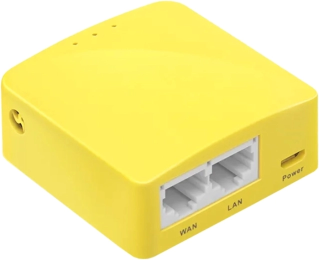 Dva ethernetové porty a jednoduché napájanie