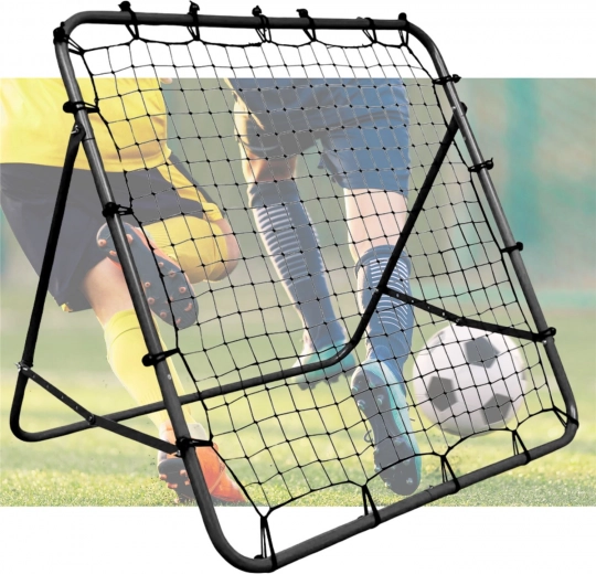 Tréningový futbalový rebounder 120 × 120 cm
