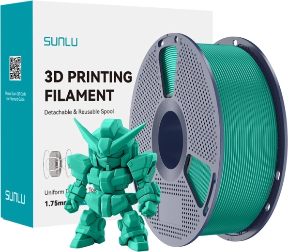 Filament Sunlu PLA+ 2.0 1,75 mm – trávovo zelený