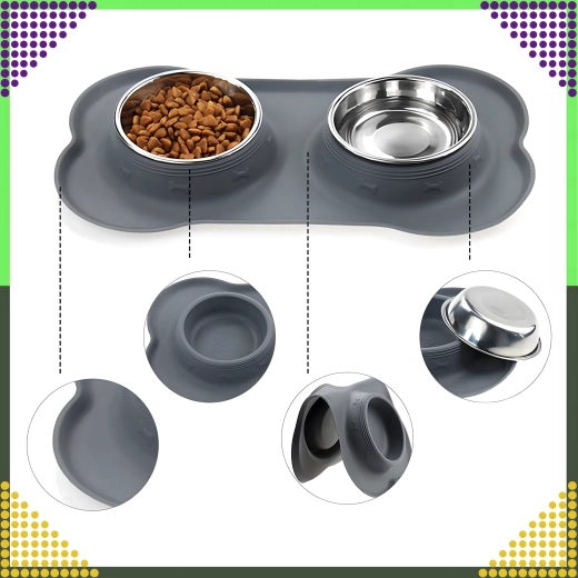 Protišmyková silikónová podložka so zvýšeným okrajom