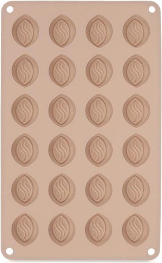 Silikónová forma na pralinky béžová 27,5 × 17 × 1,5 cm