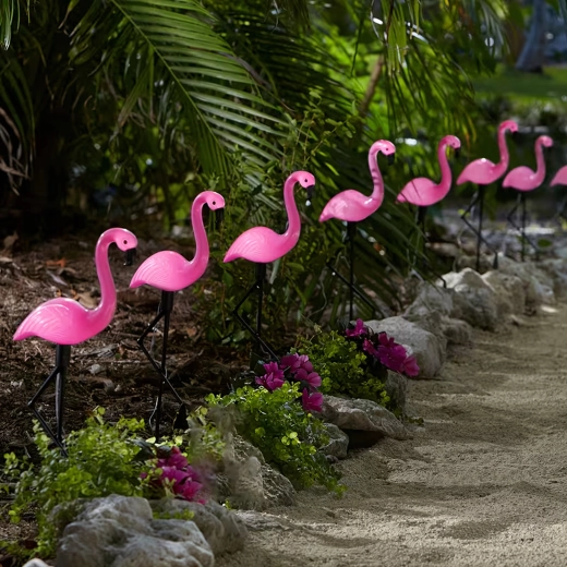 Dekoratívny efekt pre cesty a záhony