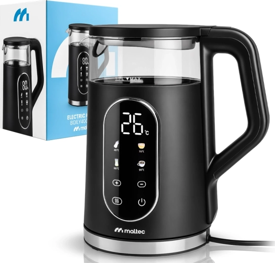 MalTec elektrická rýchlovarná kanvica boily 4000 bl