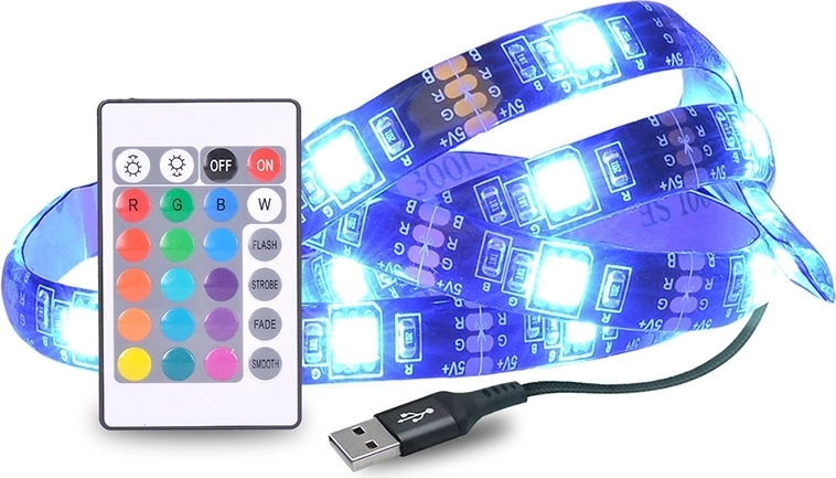 RGB podsvietenie s diaľkovým ovládaním