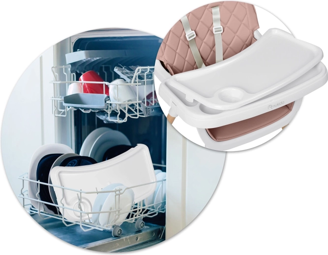 Odnímateľný a nastaviteľný podnos