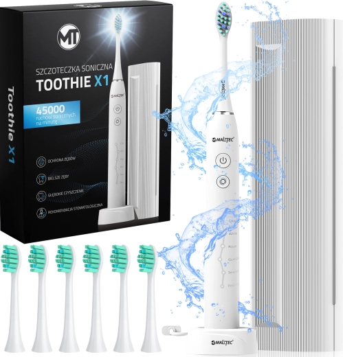 MalTec Toothie X1 WH sonická zubná kefka