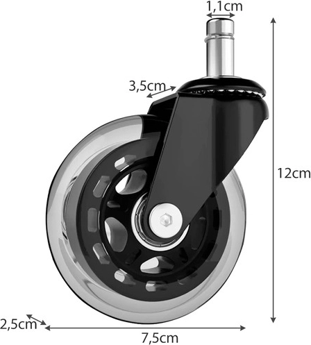 Univerzálny rozmer tŕňa 11 mm a rýchla montáž