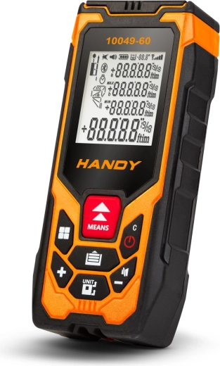 Laserový diaľkomer Handy Tools s dosahom 60 m