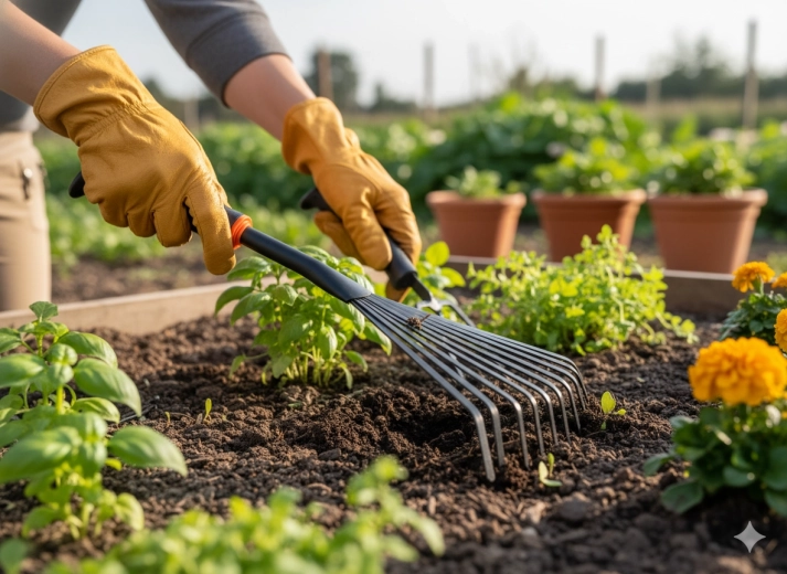 Odolné kovové prsty na kultiváciu pôdy