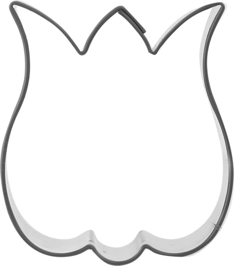 Nerezová vykrajovačka na cukrovinky – tulipán