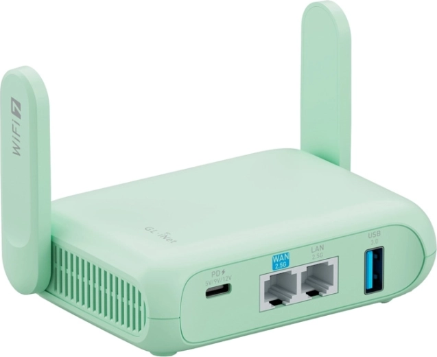 GL.iNet Beryl 7 cestovný router Wi‑Fi 7
