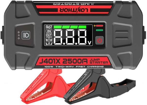 Powerbanka a štartovací zdroj LOKITHOR J401X 12 V, 2500 A, 74 Wh