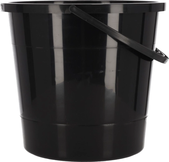 Vedro 10 l – čierne, poľská výroba