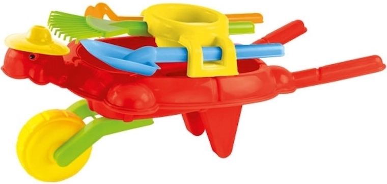 Detský fúrik Mochtoys s náradím – korytnačka