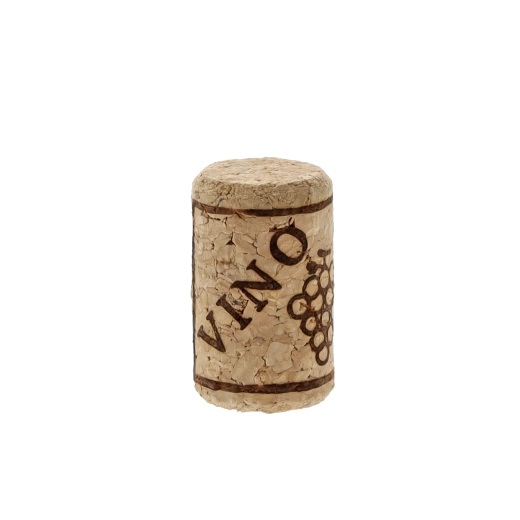Prírodný valcovaný korok 23 × 38 mm na fľaše