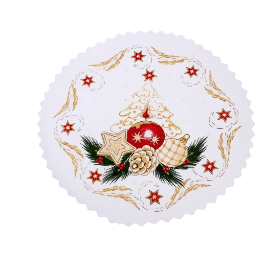 Dekoratívny okraj pre elegantné stolovanie