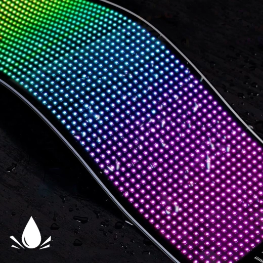 Flexibilná RGB LED plocha