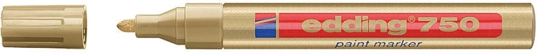 Lakový popisovač Edding 750 zlatý
