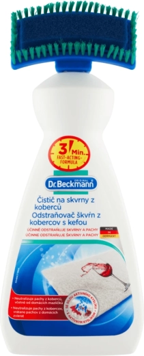 Odstraňovač škvŕn z kobercov s kefkou 650 ml DR. BECKMANN