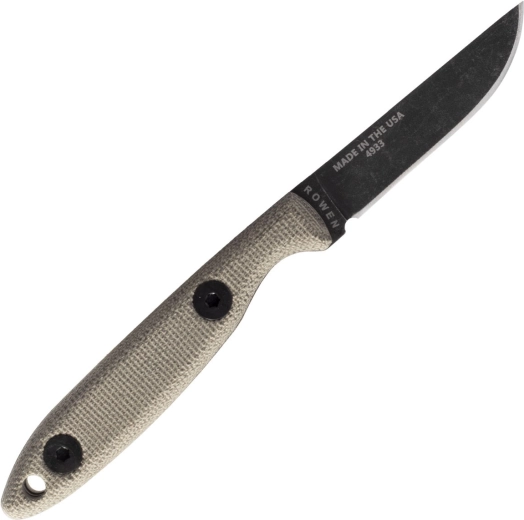 Ergonomická micarta rukoväť pre istý úchop