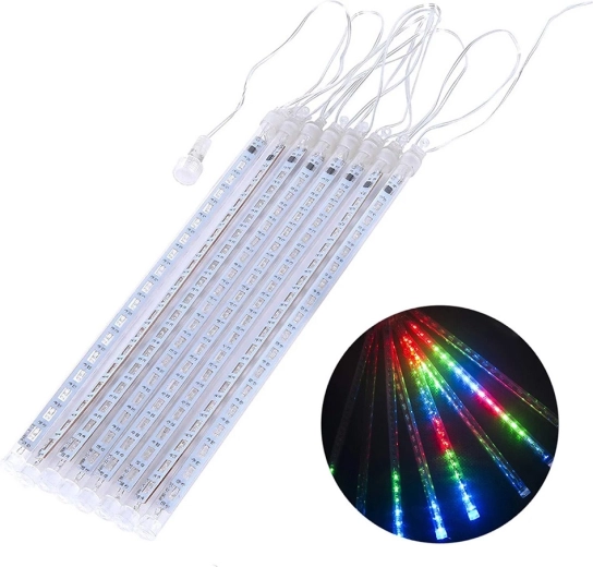 Solárne lampy LED cencúle 2,4m
