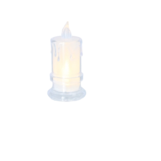 Teplé biele LED svetlo s realistickým efektom