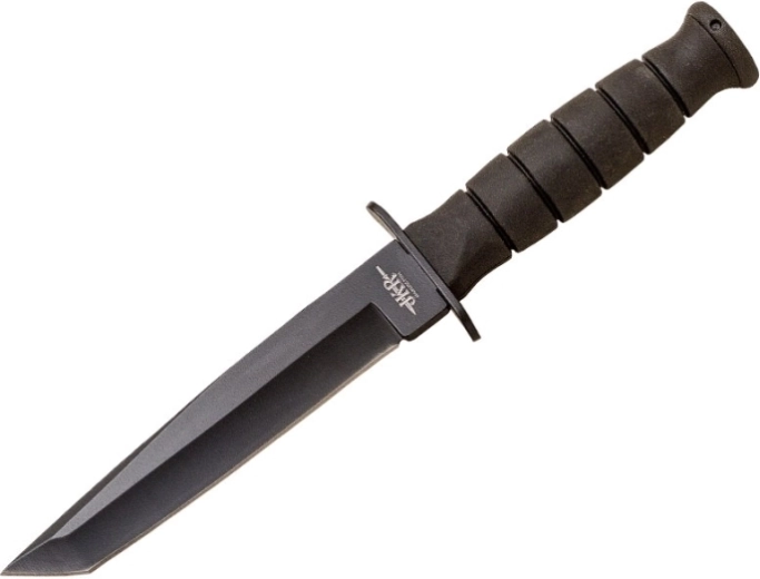 Taktický nôž JOKER Combat Tanto, 15 cm, čierny, rukoväť z ABS, nylonové puzdro