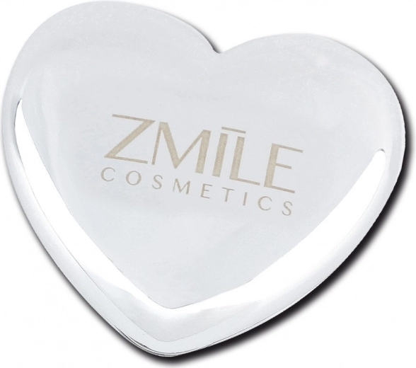 Luxusné kovové srdiečka so zrkadielkom