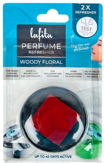 Lafita osviežovač vzduchu do odpadkových košov woody, 2 ks