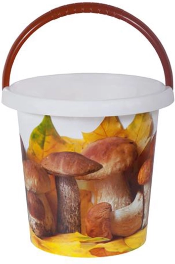 Plastové vedro s dekorom 10 l, rôzne motívy