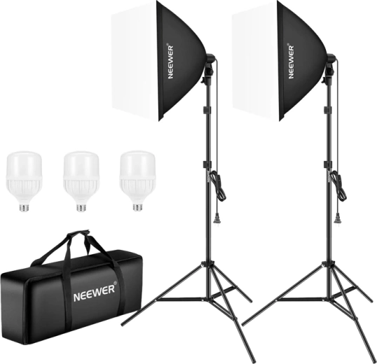 NEEWER NK200 štúdiová osvetľovacia súprava so softboxmi