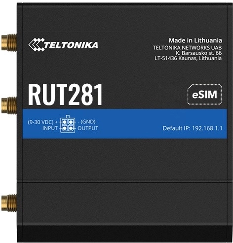 Teltonika RUT281 priemyselný mobilný router - 1 kus